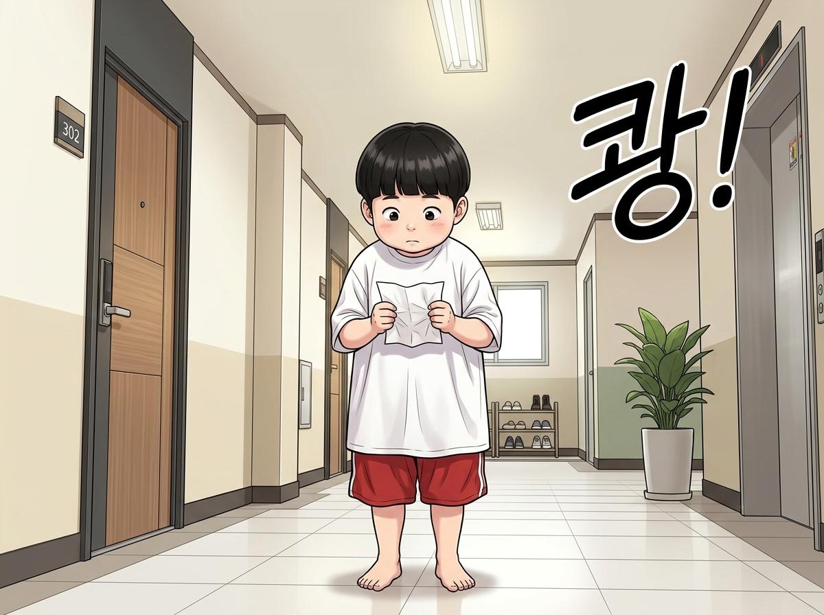 어린 아이가 되었다