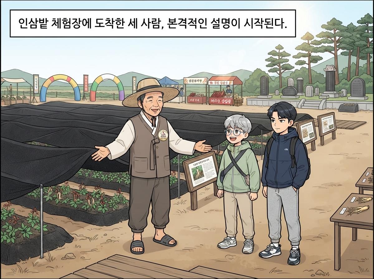 인삼과 함께한 하루